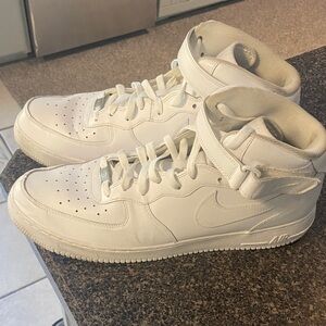 Nike White Air Force 1 men’s sz 15